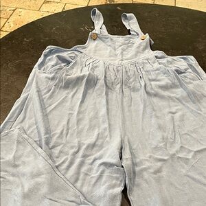 Women's Light Blue Jumpsuit